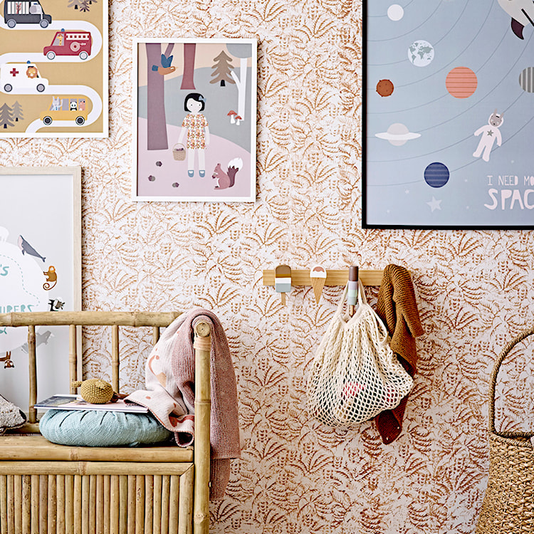 Wieszak naścienny Bloomingville do pokoju dziecięcego Westeti  - zdjęcie 4