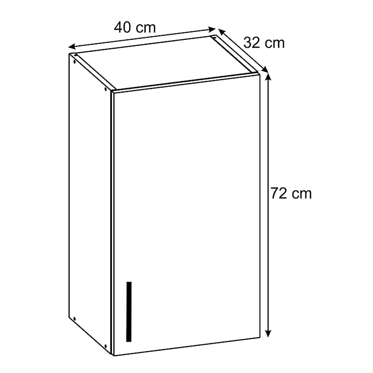 Zestaw mebli kuchennych Collesano 240 cm z trzema szufladami 7 elementów  - zdjęcie 19