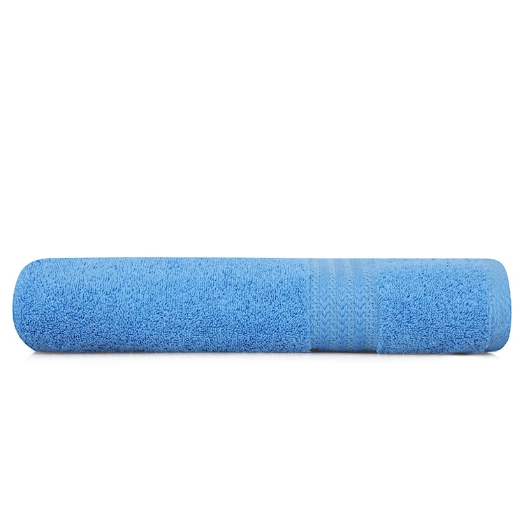 Ręcznik do kąpieli Bainrow 70/140 cm niebieski  - zdjęcie 3