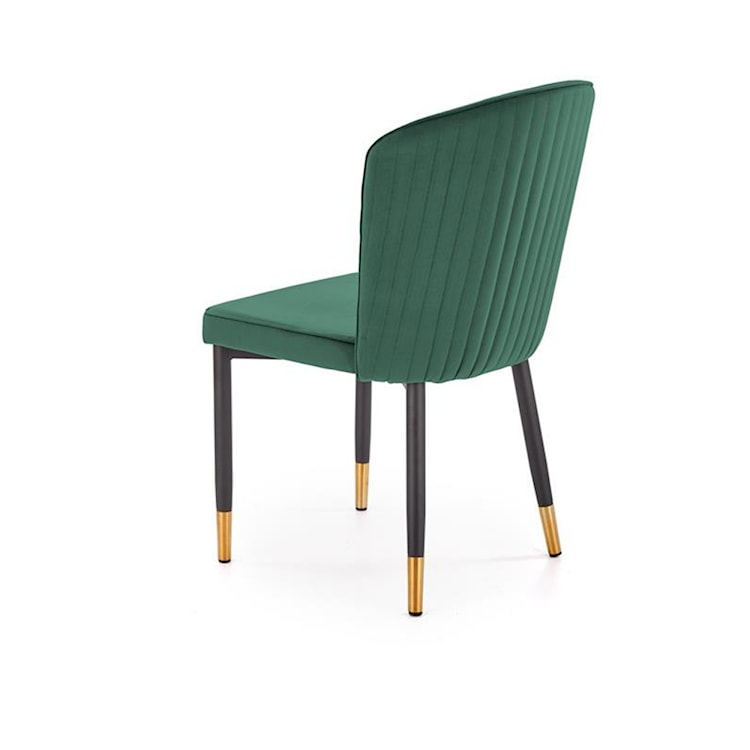 Krzesło tapicerowane Panakudi zielone  - zdjęcie 4