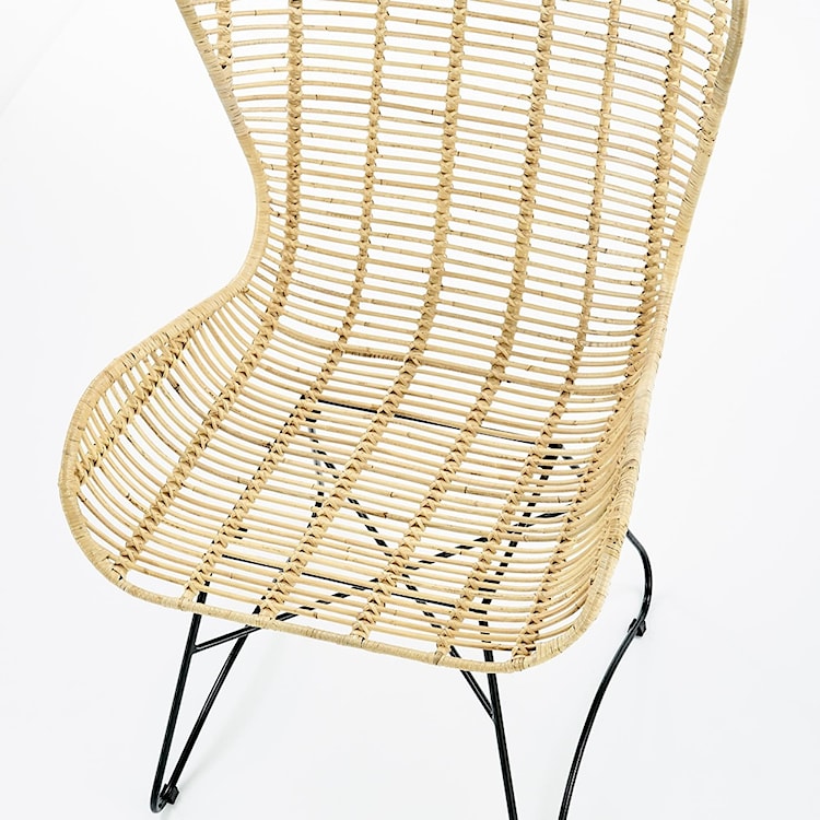 Krzesło Liera z naturalnego rattanu  - zdjęcie 12
