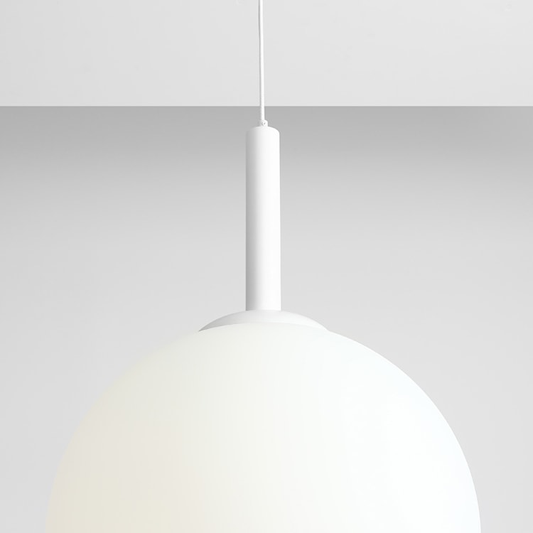 Lampa wisząca Mauric x3 średnica 50 cm biała  - zdjęcie 6
