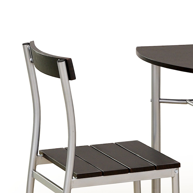 Stół z krzesłami Parra wenge  - zdjęcie 2