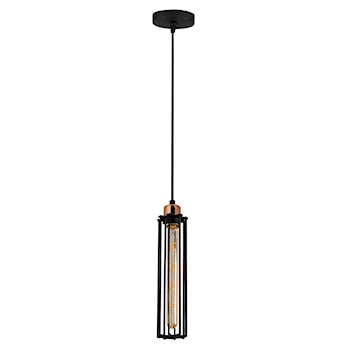 Lampa sufitowa Naomet średnica 8 cm czarna