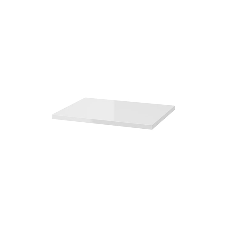 Blat łazienkowy Tingry 60x46 cm biały połysk  - zdjęcie 2