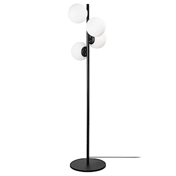 Lampa podłogowa Spinoza 130 cm czarno-biała