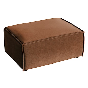Pufa Copertino 65x90 cm miedziana welur hydrofobowy