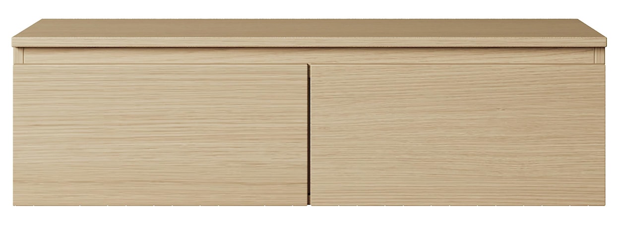 Szafka RTV Bemmi wisząca 100 cm dąb lindberg  - zdjęcie 6