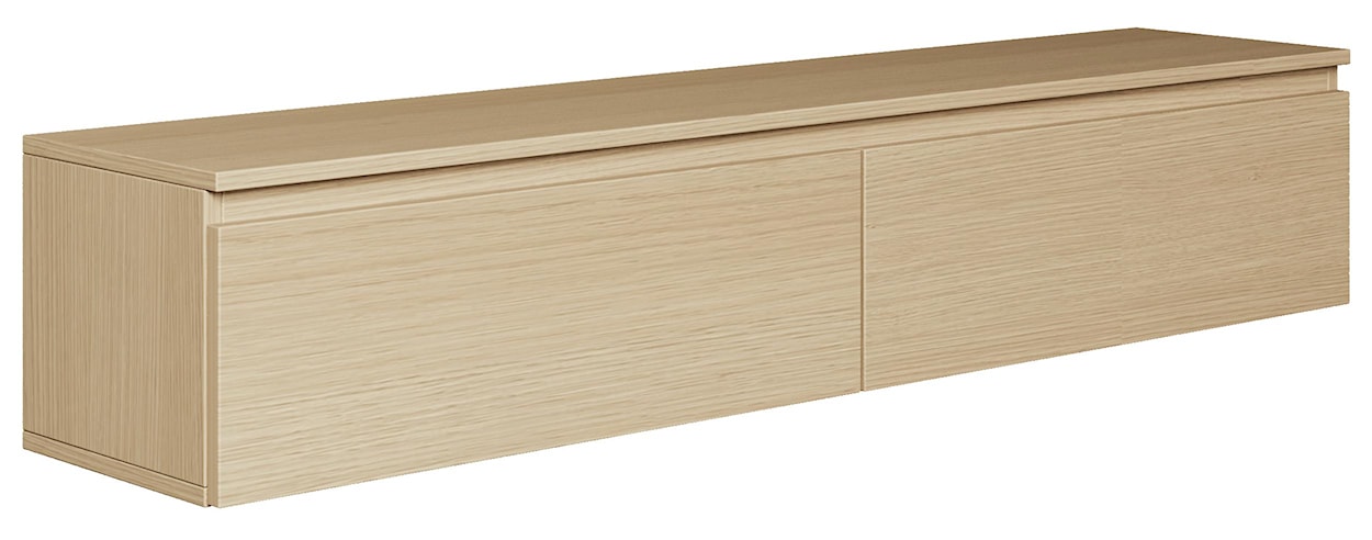 Szafka RTV Bemmi wisząca 150 cm dąb lindberg