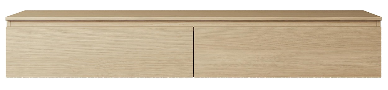 Szafka RTV Bemmi wisząca 175 cm dąb lindberg  - zdjęcie 6