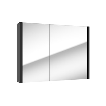 Szafka łazienkowa wisząca Bequal 80x60x15 z lustrem