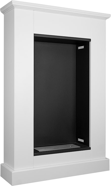 Biokominek portalowy Berder 101,5x71 cm biały 
