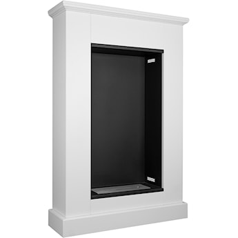 Biokominek portalowy Berder 101,5x71 cm biały
