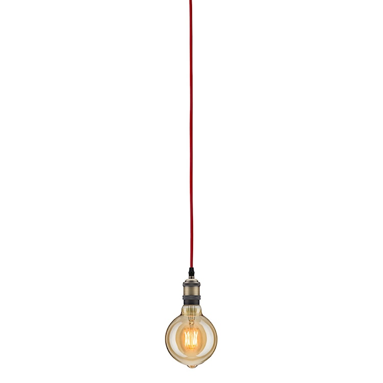 Lampa wisząca Nibbler oprawa na czerwonym kablu  - zdjęcie 5