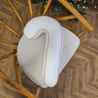 Poduszka Soft Loop 45x20 cm biała laska cukrowa