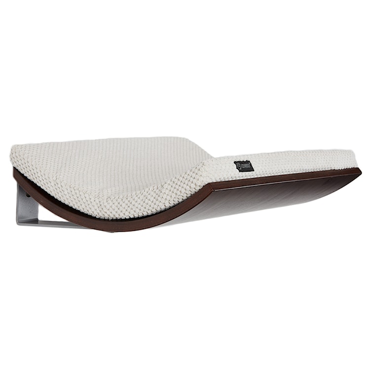 Półka dla kota CHILL DeLUXE wenge biała