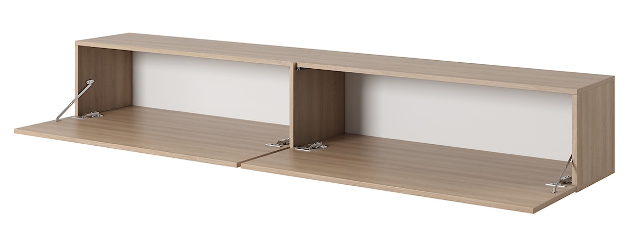 Szafka RTV Bisira 200 cm Dąb Lindberg  - zdjęcie 8