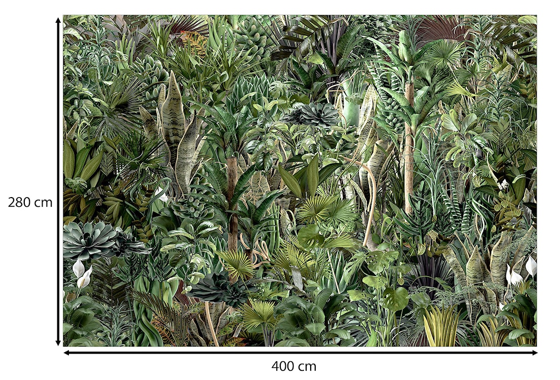 Fototapeta Bogactwo dżungli 400x280 cm  - zdjęcie 3