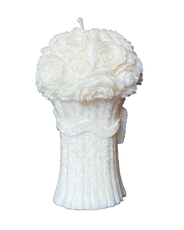 Świeca z wosku palmowego Rose Bouquet 210 g  - zdjęcie 4