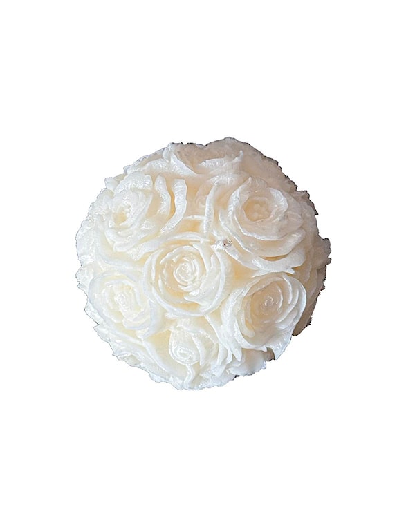 Świeca z wosku palmowego Rose Bouquet 210 g  - zdjęcie 5