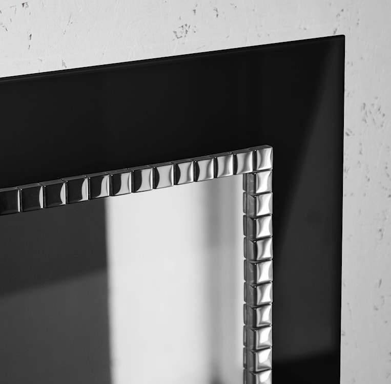 Lustro Bracelet 120x90 cm czarne  - zdjęcie 3