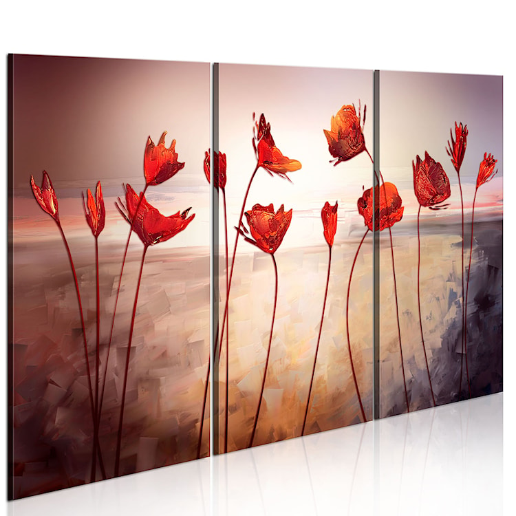 Obraz Bright red poppies 120x80 cm  - zdjęcie 2