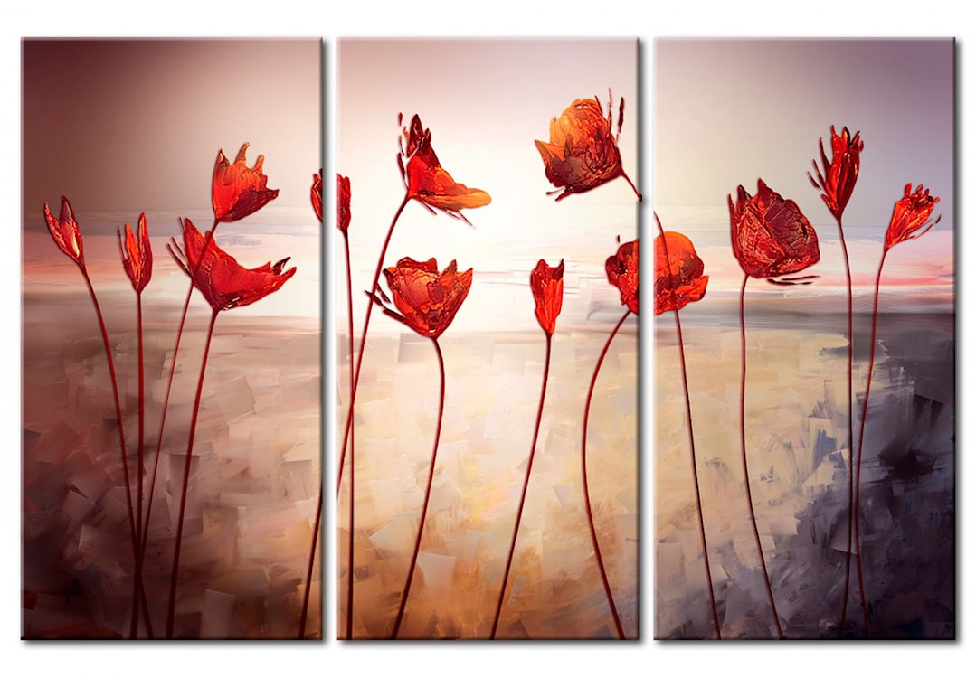 Obraz Bright red poppies 90x60 cm 