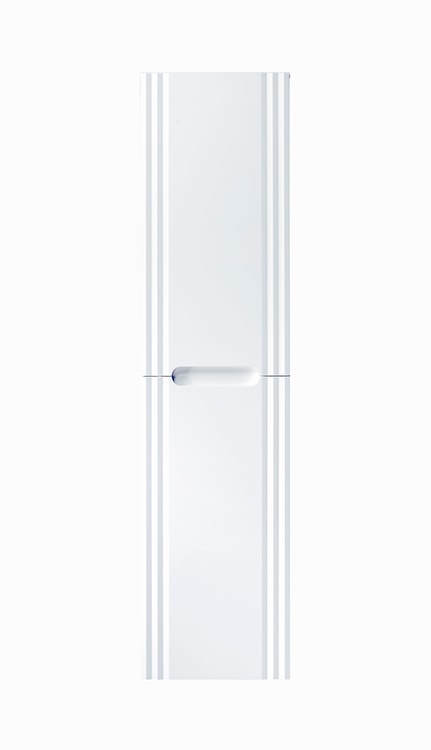 Szafka wisząca łazienkowa Bridner wysoka 40x166 cm biała  - zdjęcie 4