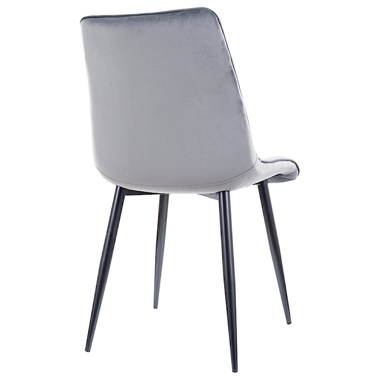 Krzesło tapicerowane Dripperies szare  - zdjęcie 2