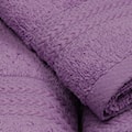Zestaw trzech ręczników Bainrow liliowy  - zdjęcie 4