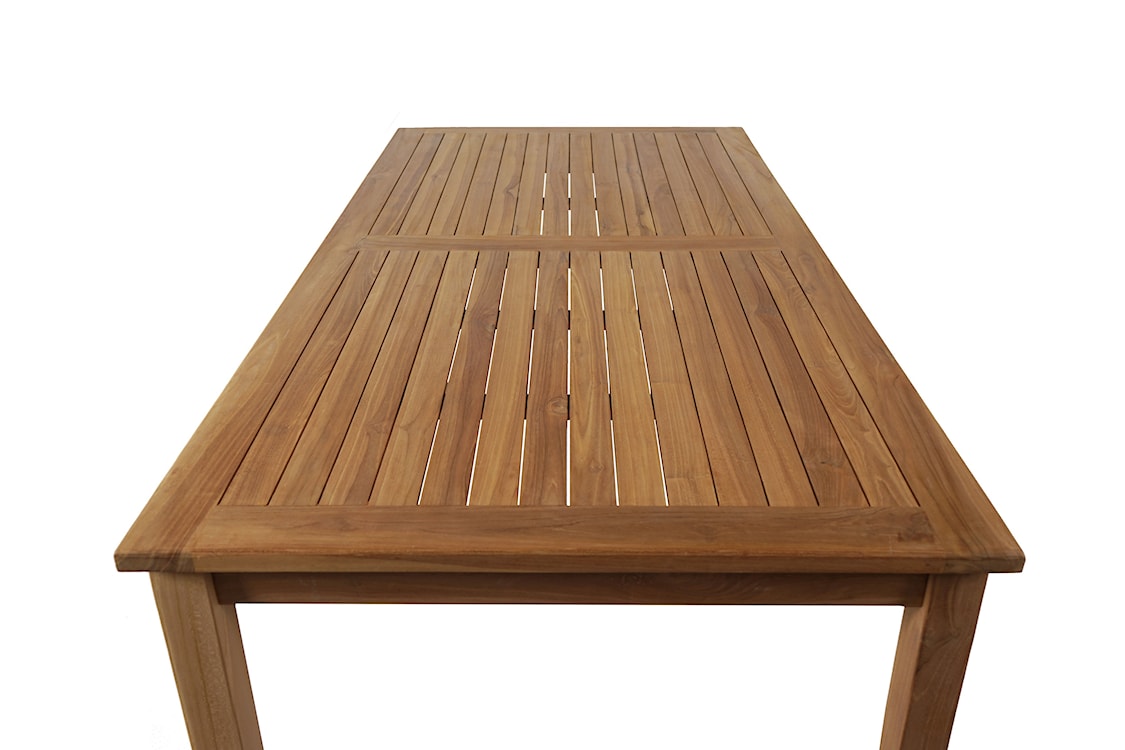 Stół ogrodowy Broakly 150x90 cm z drewna tekowego  - zdjęcie 2