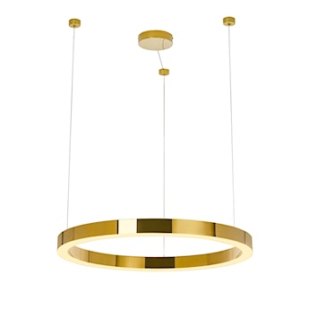 Lampa wisząca Hage LED średnica 70 cm złota