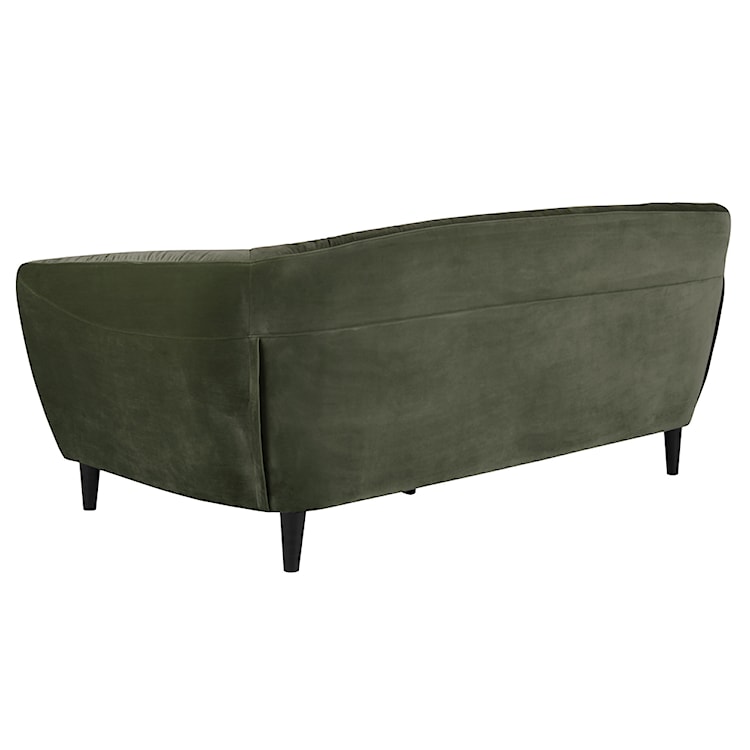 Sofa trzyosobowa Buzet zielony welur  - zdjęcie 3