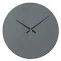 Zegar ścienny Luiggy szklany ciemnoszary średnica 29,5 cm 