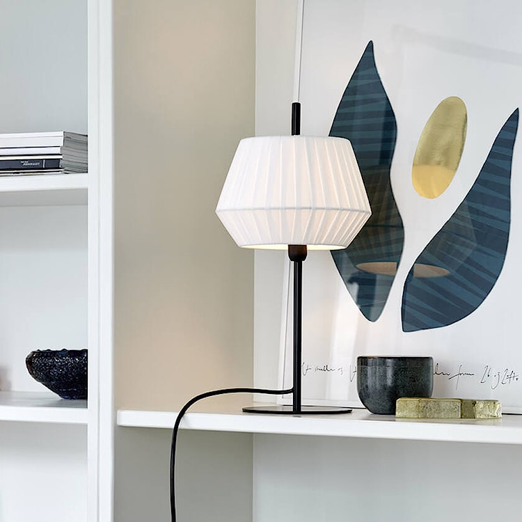 Lampa stołowa Dicte biała  - zdjęcie 2
