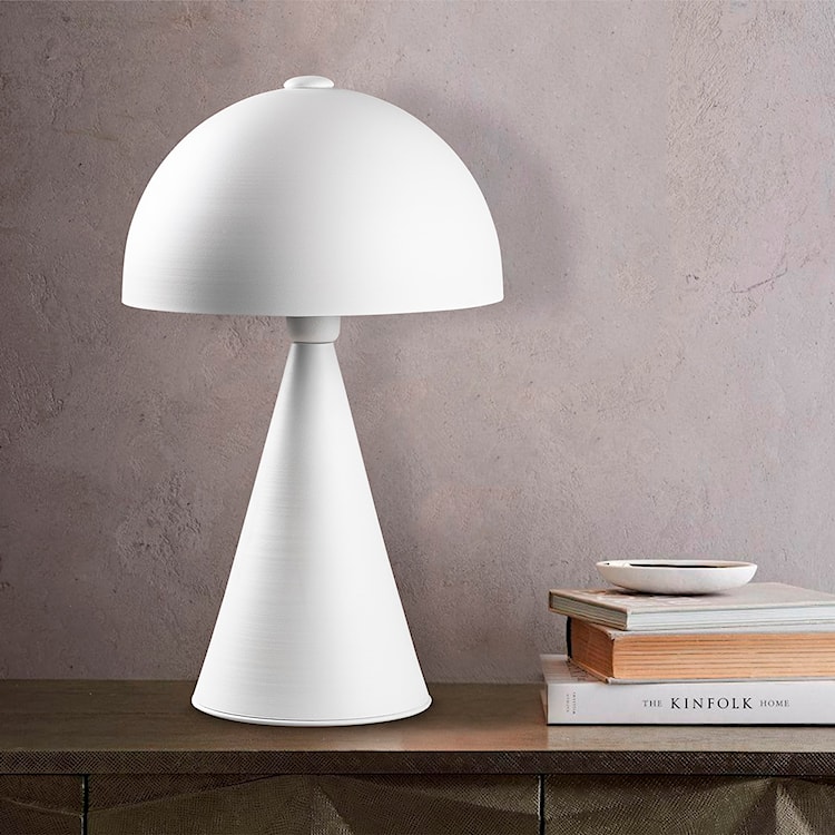 Lampa stołowa Excellada biała  - zdjęcie 4