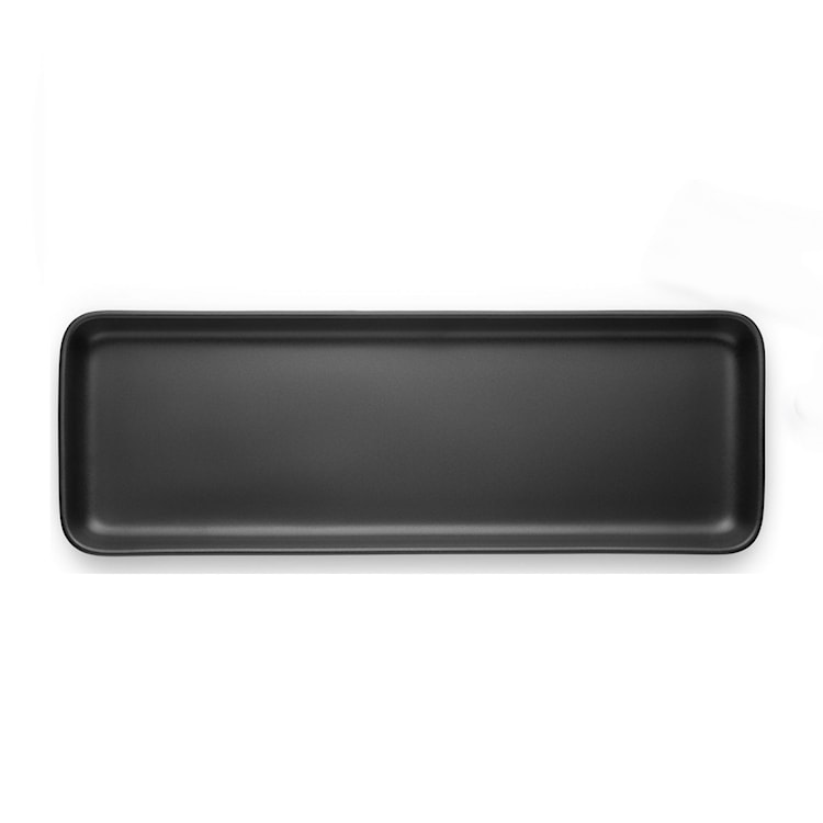 Naczynie do serwowania Nordic Kitchen z kamionki czarne 31x13 cm