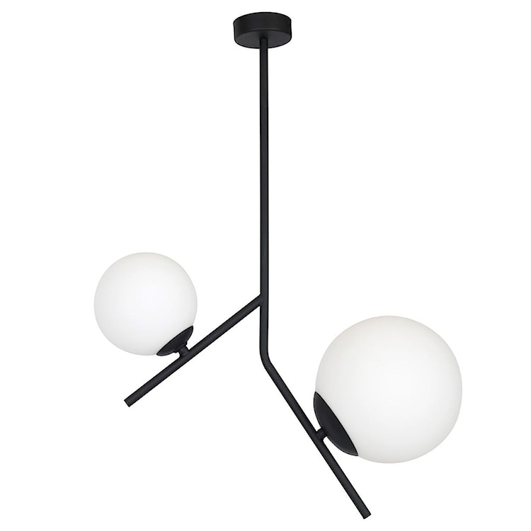 Lampa wisząca Pipeally x2 czarna 