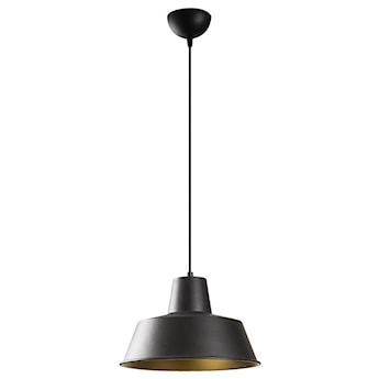 Lampa sufitowa Ardulace średnica 30 cm czarna/złota