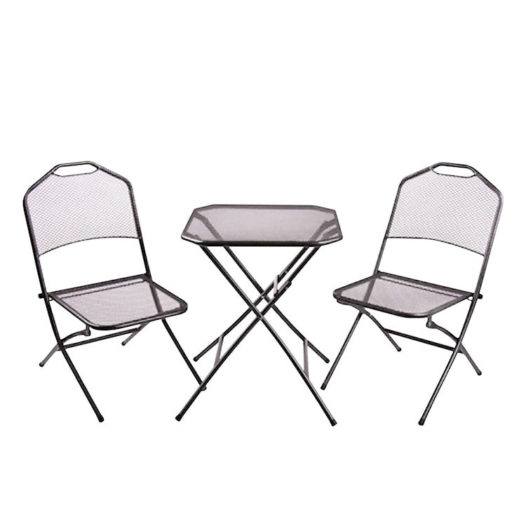 Zestaw ogrodowy Arizoith stół z dwoma krzesłami  - zdjęcie 9