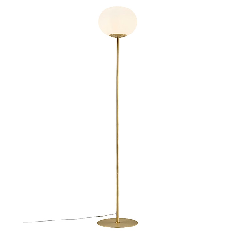 Lampa podłogowa Alton 150 cm na złotej podstawie  - zdjęcie 15
