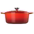 Le Creuset - Brytfanna żeliwna Signature 26 cm czerwona  - zdjęcie 4