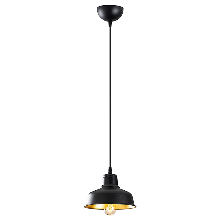 Lampa wisząca Jespma czarna  - zdjęcie 2