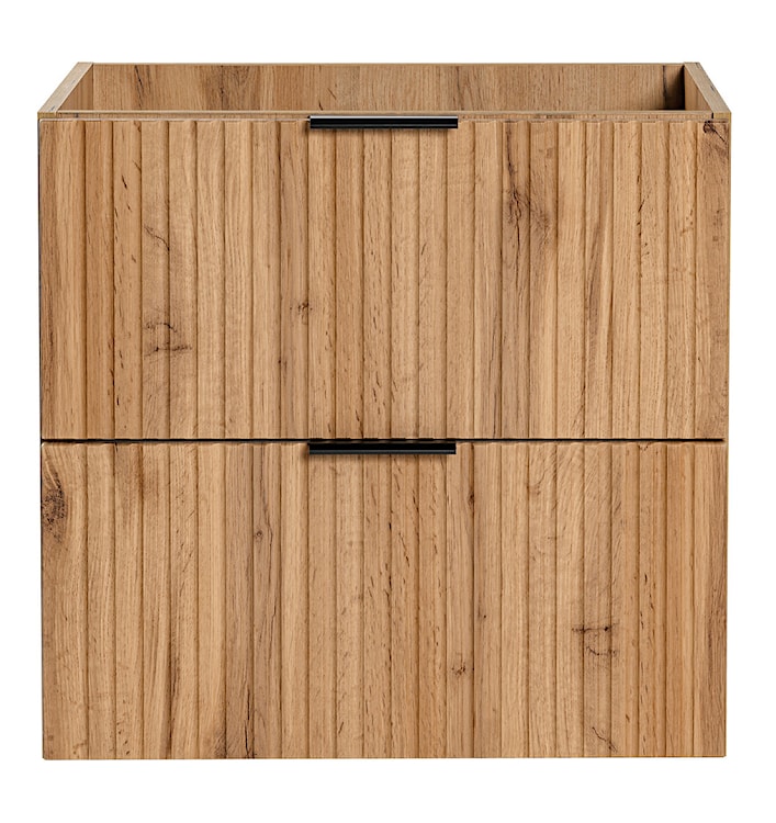 Szafka pod umywalkę Temirni 60 cm dąb wotan lamele  - zdjęcie 11