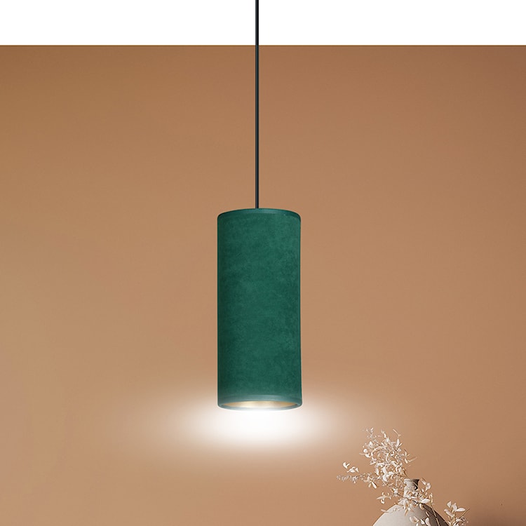 Lampa wisząca Bonett średnica 10 cm zielona  - zdjęcie 6