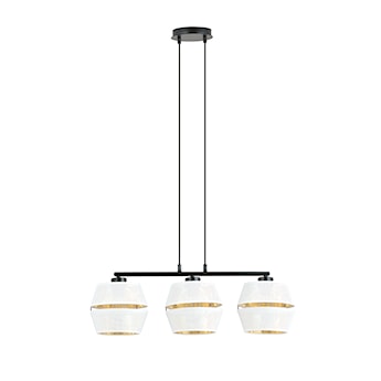 Lampa wisząca Shinds x3 biało-złota