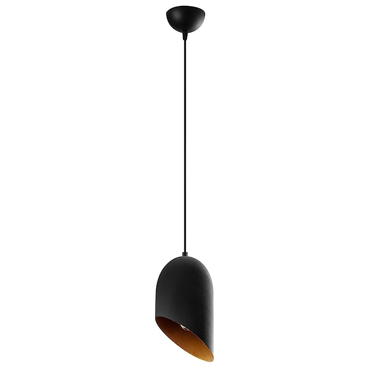 Lampa sufitowa Azariah średnica 25 cm czarna