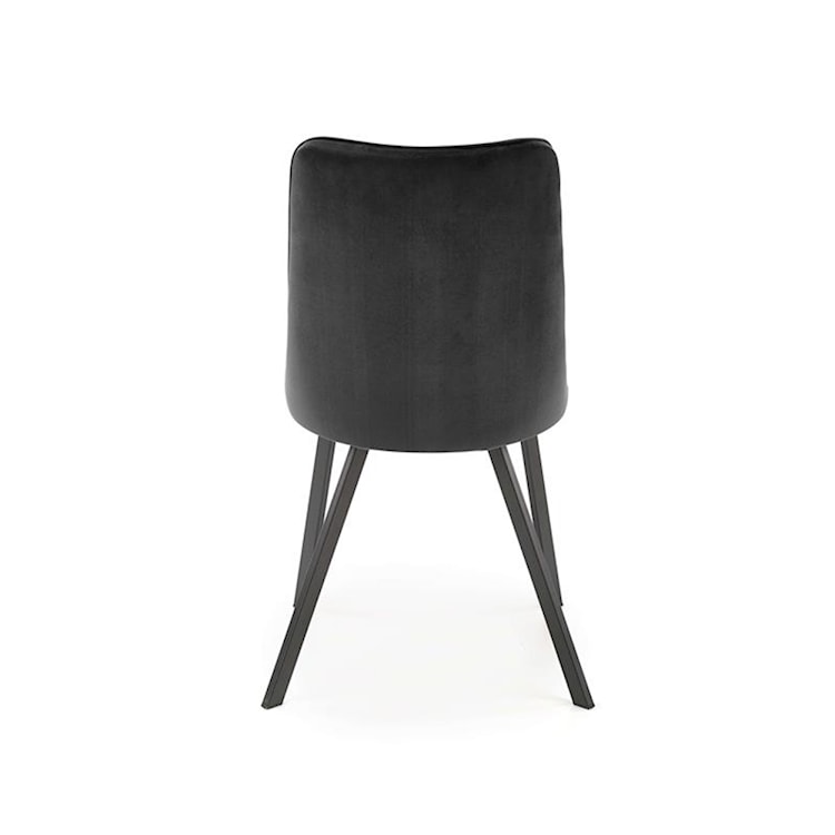 Krzesło tapicerowane Dreasies czarne  - zdjęcie 3