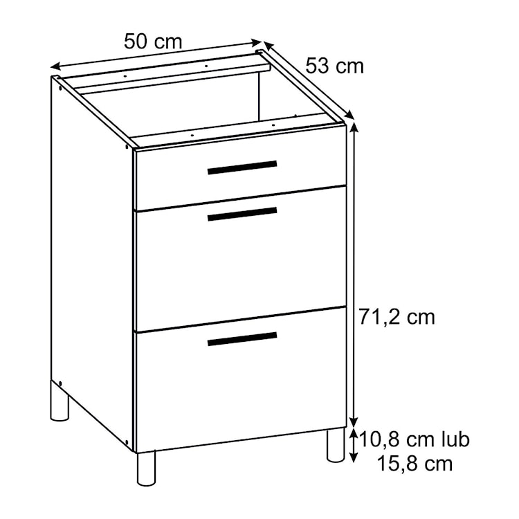 Zestaw mebli kuchennych Sottana biały 270x210 cm  - zdjęcie 24