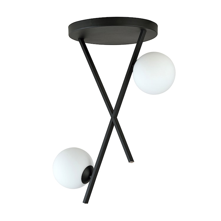 Lampa sufitowa Appire x2 biały klosz 